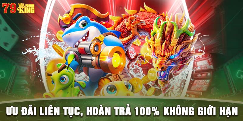 Ưu đãi đặc biệt từ bắn cá 79KING: Khuyến mãi và hoàn trả hấp dẫn